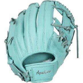 قفازات البيسبول، 100% American Premium KIP، قفازات قفازات البيسبول للبالغين من الرجال والنساء والشباب والبنات والأولاد لاعب كرة القدم، 9.5''10''11''12''13''14''15''، رمي الأيدي اليمنى in Kuwait