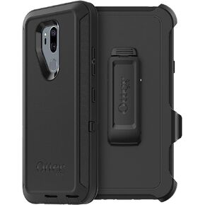 OtterBox Defender Series Case for LG G7 ThinQ, LG G7 Plus ThinQ, LG G7 One (ONLY) Non-Retail Packaging - Black