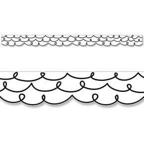 CTP Loop-De-Loop Bulletin Board EZ Border, Core Décor (Creative Teaching Press 10456)