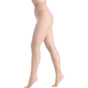 Women's Super Sexy Shiny Shimmer Sheer Tights High Waist Pantyhose Footed Tights