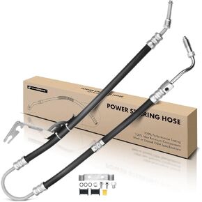 A-Premium Power Steering Pressure Hose Line Assembly Compatible with Jeep Liberty 2002-2003, 3.7L, Pump To Rack/Gear
