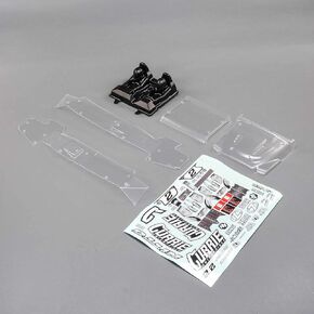 Losi Body/Driver Set Clear Hammer Rey LOS230100 Car/Truck Bodies Wings & Decals