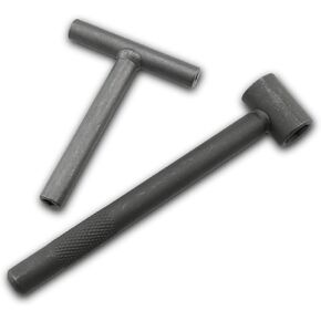 2IN1 Motorcycle Scooter Valve Tool Adjusting Square Hexagonal Hole Tool Spanner Tool (1 x Square Hole Tool + 1 x Hexagonal Hole Tool)