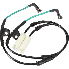 X AUTOHAUX 2pcs Car Front Brake Pad Electronic Wear Sensor Indicator 34356777649 34356789440 34356779619 for BMW 335i XDrive
