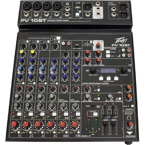 Peavey PV 10 BT Compact Mixer with Bluetooth