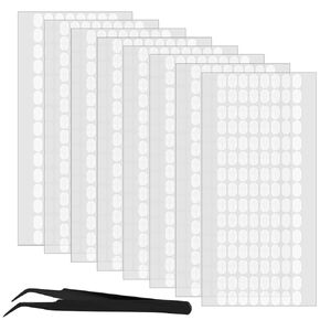 800pcs Clear Sticky Tack, Removable Sticky with Tweezers Double Sided Sticky Dots Glue Mounting No Traces Adhesive Dots for Quake Hold Poster Wall Hanging Decoration