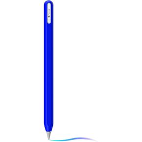 Silicone Grip for Apple Pencil (USB-C) Grip Ergonomic Design Protective Case Cover Sleeve (Black)