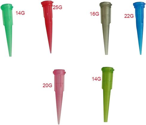60 قطعة إبرة الاستغناء لاصقة 14G-25G البلاستيك TT إبرة مدبب إبرة الاستغناء المتكاملة in Kuwait