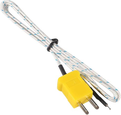 1M K نوع موصل صغير مسبار درجة الحرارة الحرارية استشعار نطاق القياس -50 ~ 700 درجة مئوية، متوافق مع TM902C/ TES1310 (6 قطع) in Kuwait