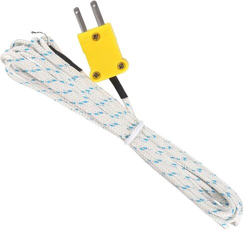 1M K Type Mini-Connector Thermocouple Temperature Probe Sensor Measure Range -50~700°C,Compatible with TM902C/ TES1310 (6 Pieces) in Saudi Arabia