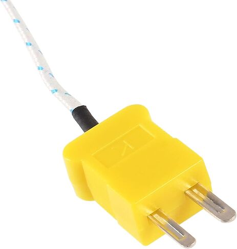 1M K Type Mini-Connector Thermocouple Temperature Probe Sensor Measure Range -50~700°C,Compatible with TM902C/ TES1310 (6 Pieces) in Saudi Arabia