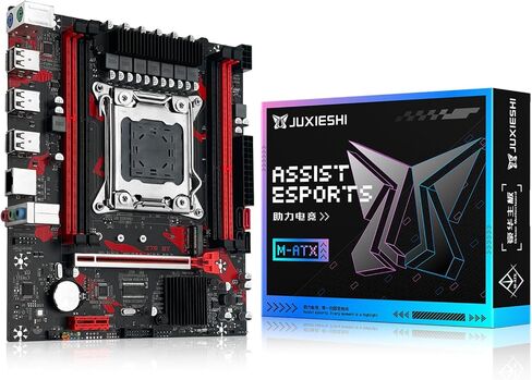 اللوحة الأم X79 LGA 2011 لسلسلة Intel Core i7 وXeon E5/E7 CPU، مع 4 فتحات DDR3، وSATA(NGFF)/NVME M.2، وSATA 6Gb/s، وPCI-E 3.0، وUSB 2.0، ودعم اللوحات الأم للكمبيوتر بحد أقصى 256 جيجابايت ذاكرة in Kuwait