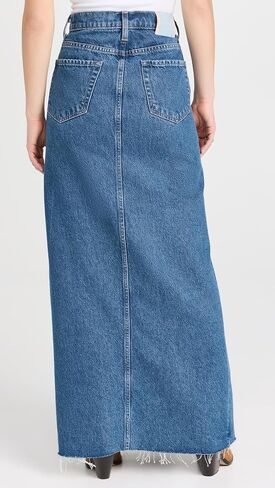 MOTHER Women's Snacks! The Lickity Split Fray Skirt in Saudi Arabia
