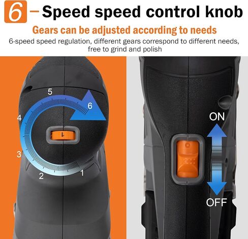 ماكينة صنفرة النخيل مقاس 1/3 بوصة من KSEIBI لأعمال النجارة 2.2 أمبير ماكينة سنفرة ورقية نهائية سلكية مدارية عجلة قرص متغيرة السرعة (KSS 24-230 فولت) ماكينة صنفرة يدوية كهربائية in Kuwait