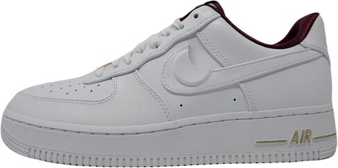 Nike Womens WMNS Air Force 1 Shoes, White/White-Team Red, 9.5 M US in Saudi Arabia