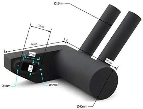 Compact Wraparound Pitts Muffler Exhaust Pipe Tuned Pipefor 20cc Engine DLE20 in Saudi Arabia