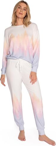 PJ Salvage womens Loungewear Mountain Love Banded Pant in Saudi Arabia