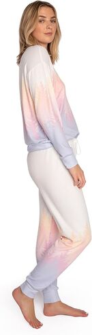 PJ Salvage womens Loungewear Mountain Love Banded Pant in Saudi Arabia