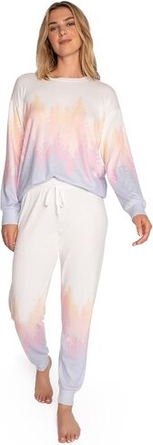 PJ Salvage womens Loungewear Mountain Love Banded Pant in Saudi Arabia