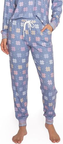PJ Salvage womens Loungewear Mountain Love Banded Pant in Saudi Arabia