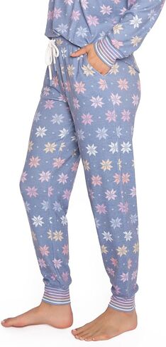 PJ Salvage womens Loungewear Mountain Love Banded Pant in Saudi Arabia