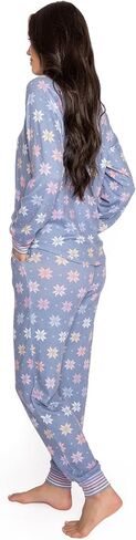 PJ Salvage womens Loungewear Mountain Love Banded Pant in Saudi Arabia