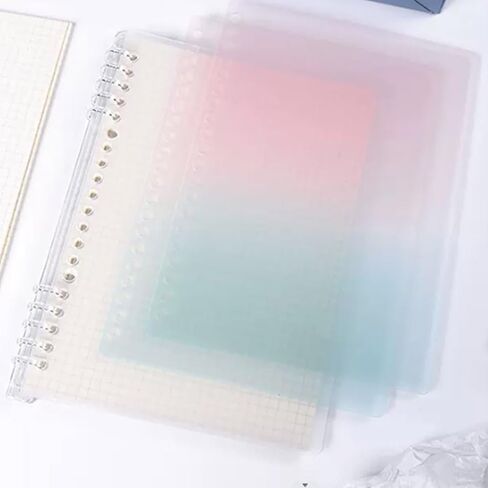 Binder Dividers with 4 Tabs 1 Set 20 Rings A5 Multicolor Tabs Dividers Index Table of Contents Dividers in Saudi Arabia