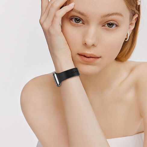 18 Pack Bands Compatible with Apple Watch Band 49mm 46mm 45mm 44mm 42mm 41mm 40mm 38mm for Women Men, Sport Silicone Breathable Strap for iWatch Series Ultra 11 10 9 8 SE 7 6 5 4 3 2 1 in Kuwait