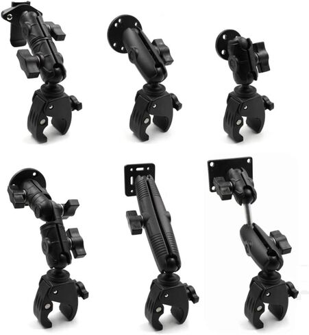 Tough-Claw Small Clamp Base with 1'' Ball for All Industry Standard 1 inch / 25mm / B Size Socket Arm, Compatible with RAM, Arkon, iBolt and More (1'' Ball Tough-Claw Clamp) in Kuwait