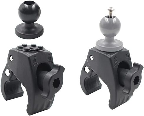 Tough-Claw Small Clamp Base with 1'' Ball for All Industry Standard 1 inch / 25mm / B Size Socket Arm, Compatible with RAM, Arkon, iBolt and More (1'' Ball Tough-Claw Clamp) in Kuwait