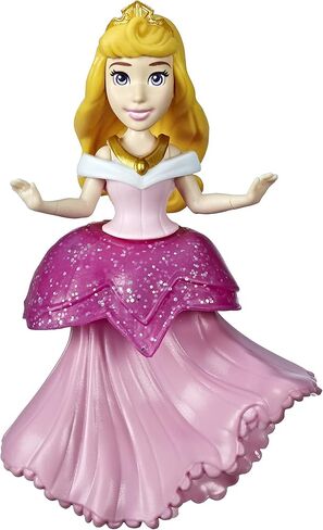 Disney Princess Collectible Dolls, Set of 6 with 6 Royal Clips Fashions, One-Clip Dresses, Toy for 3 Year Olds and Up in Saudi Arabia