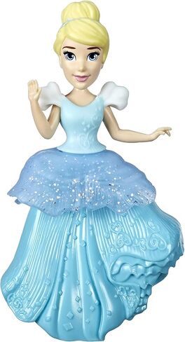 Disney Princess Collectible Dolls, Set of 6 with 6 Royal Clips Fashions, One-Clip Dresses, Toy for 3 Year Olds and Up in Saudi Arabia