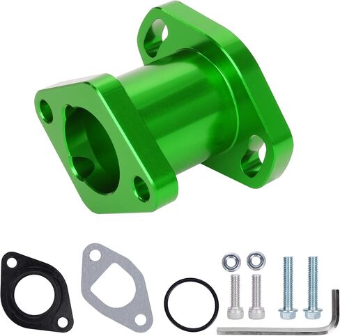 Racing Performance Intake Pipe Inlet Manifold for Predator 196cc 212cc 6.5HP OHV CT200U GX160 GX200 Chinese Clone Engines Mini Bike Go Kart, Black in Saudi Arabia