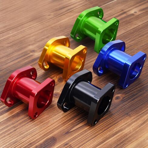 مشعب مدخل أنبوب مدخل أداء السباق لـ Predator 196cc 212cc 6.5HP OHV CT200U GX160 GX200 محركات استنساخ صينية صغيرة للدراجة، أسود in Kuwait