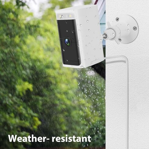 محول طاقة Uogw 5V 2A وكابل طاقة متوافق مع كاميرا بطارية WYZE Pro، مع سلك شحن طاقة طويل من النوع C بطول 90 درجة 20 قدمًا لكاميرا بطارية WYZE Pro، كابل تمديد USB مسطح على شكل حرف L (أبيض) in Kuwait