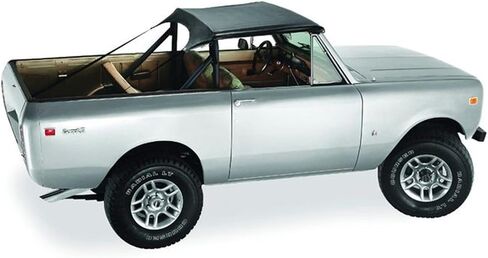 Bestop 5255001 قميص بيكيني أسود تقليدي لعام 1972-1980 International Scout II in Saudi Arabia