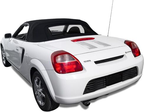 Sierra Auto Tops غطاء علوي قابل للتحويل لسيارة Toyota MR2 Spyder 2000-2007، قماش Stayfast، أسود in Kuwait