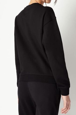 سترة نسائية من A｜X ARMANI EXCHANGE بلوفر A|x Icon بياقة دائرية in Saudi Arabia