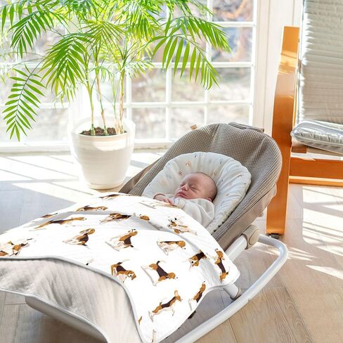 Cartoon Cute Pig Cattle Sheep Baby Blankets for Boys Girls Animal Turquoise Soft Warm Cozy Toddler Blanket Small Lightweight Baby Blanket for Crib, Stroller Travel and Bed Baby Shower Gifts 30x40 Inch in Saudi Arabia