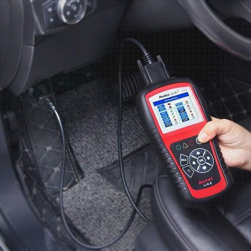 Autel AutoLink AL519 Car OBD2 Scanner, Classic Enhanced Mode 6 Engine Fault Code Reader OBDII CAN Diagnostic Scan Tool, One-Click Smog Check, DTC Lookup, Upgraded of AL319, Lifetime Free Update in Saudi Arabia