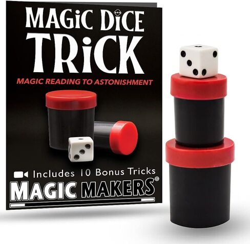 Magic Makers Easy Magic Trick Dice Mind Reading Effect in Saudi Arabia