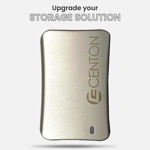 SSD خارجي من سينتون (أسود)، USB-C 3.2 الجيل الثاني، 500 جيجابايت in Kuwait