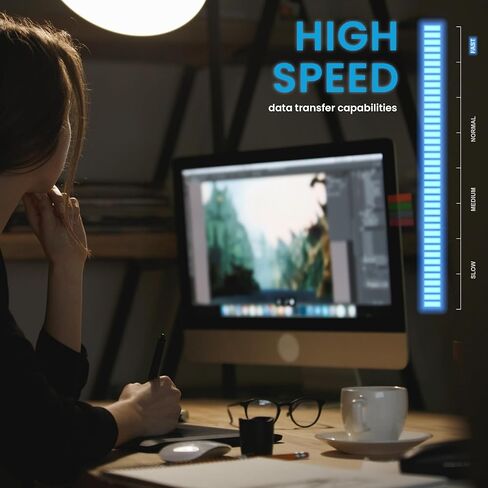 SSD خارجي من سينتون (أسود)، USB-C 3.2 الجيل الثاني، 500 جيجابايت in Kuwait