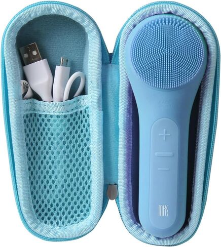 Hermitshell Hard Travel Case for NågraCoola CLIE Facial Cleansing Brush (Mint) in Saudi Arabia