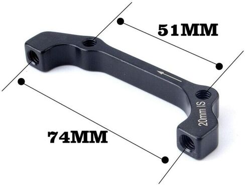 محول تركيب فرجار الفرامل القرصية هو/آخر أمامي 160 مم 180 مم 203 مم خلفي 140 مم 160 مم 180 مم (F230R180) in Kuwait