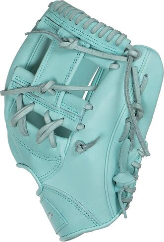 قفازات البيسبول، 100% American Premium KIP، قفازات قفازات البيسبول للبالغين من الرجال والنساء والشباب والبنات والأولاد لاعب كرة القدم، 9.5''10''11''12''13''14''15''، رمي الأيدي اليمنى in Kuwait