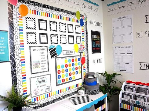CTP Loop-De-Loop Bulletin Board EZ Border, Core Décor (Creative Teaching Press 10456) in Saudi Arabia
