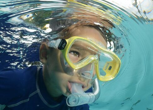Cressi Kids Wide View Snorkeling Mask | Ondina: made in Italy in Saudi Arabia