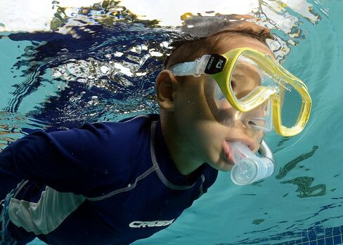 Cressi Kids Wide View Snorkeling Mask | Ondina: made in Italy in Saudi Arabia
