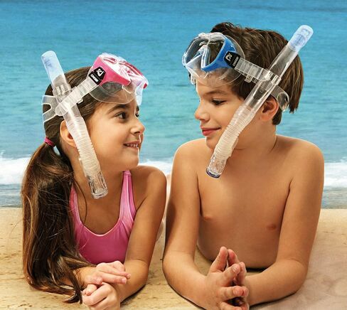 Cressi Kids Wide View Snorkeling Mask | Ondina: made in Italy in Saudi Arabia